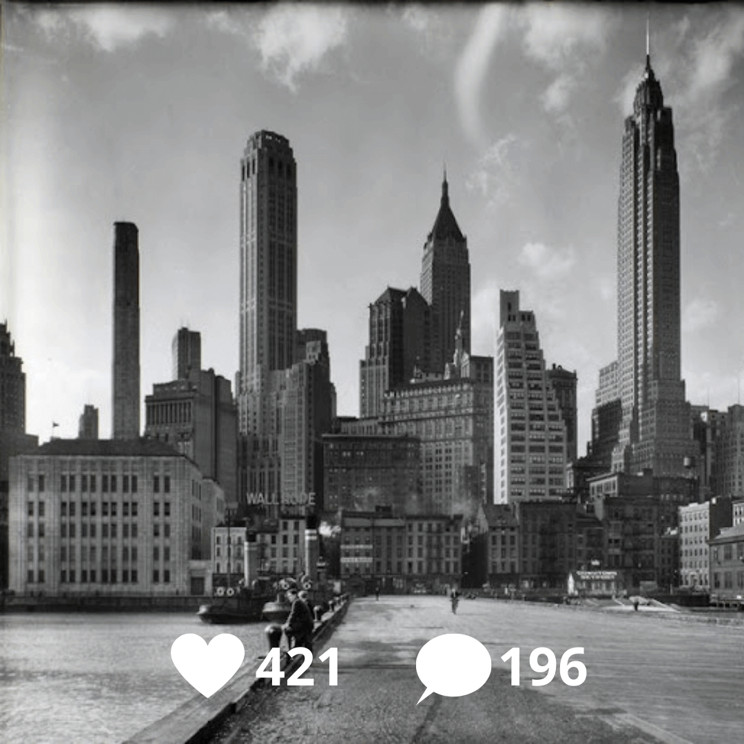 A boat ride through New York City 1910